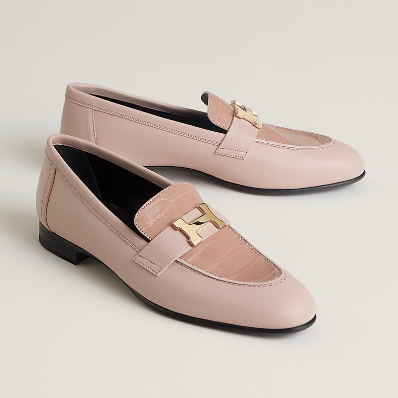 モカシン 《パリ》 - ピンク | Hermès - エルメス-公式サイト